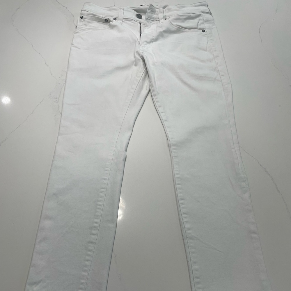 Express Skinny Fit Jeans (30 x 30) - White, Great Condition
